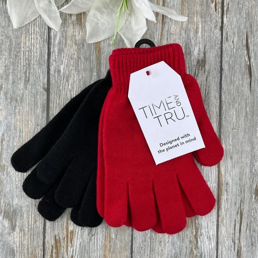 Women's Knit Gloves Winter 6-Pack